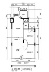 Blk 12 MARSILING LANE (Woodlands), HDB 3 Rooms #623324301